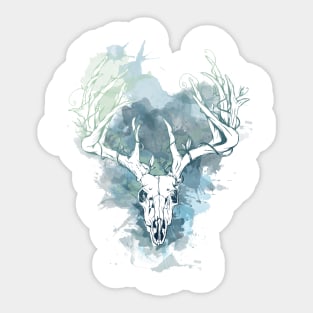 Spring Deer Sticker